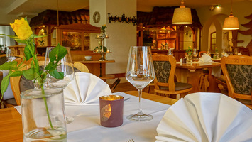 Abendessen im Waldhotel AUSZEIT